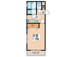 セルシオン【2階】の間取り