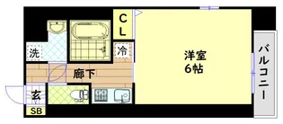 BRIGHT EBISU【5階】の間取り