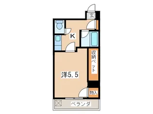 千代田マンション八王子の間取り