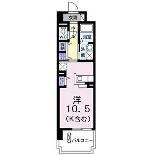ヌーベル エスポワール【2階】の間取り