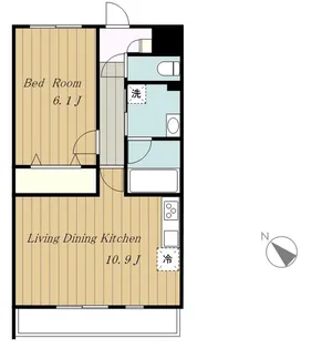 ホワイトハウス【3階】の間取り