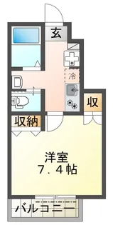 キャメル子安【1階】の間取り