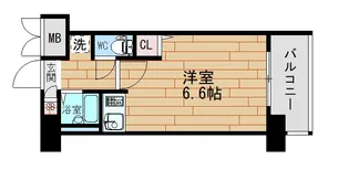 L-FLORA此花【9階】の間取り