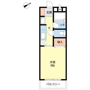 アネシス【2階】の間取り