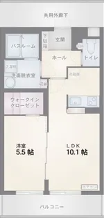 セレスト【4階】の間取り