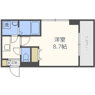 PondMum SUMIYOSHI【3階】の間取り