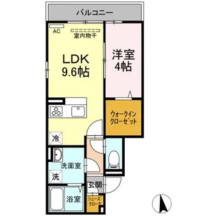 サリサ.c【3階】の間取り
