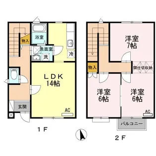 leafyの間取り
