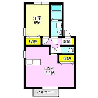 ムグンファIII【1階】の間取り