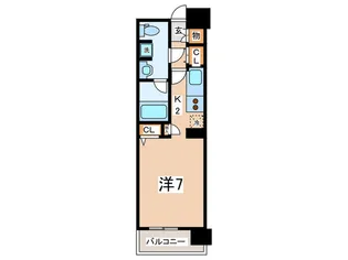 グラディート町田【3階】の間取り