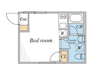 LEGALAND幡ヶ谷ANNEX【4階】の間取り