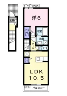 メゾンド ショコラ【2階】の間取り