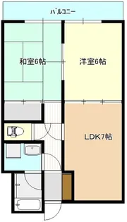 パークサイドパル【4階】の間取り