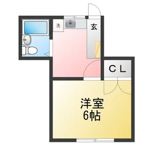 アーバンハイツ2【1階】の間取り