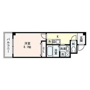 ドミール・ときめき坂【3階】の間取り