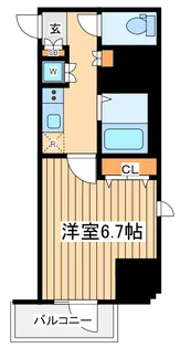 スパシエ八王子クレストタワー【8階】の間取り