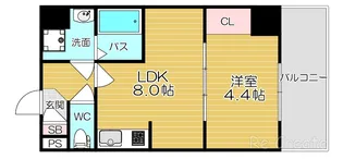 SFIDA森ノ宮【9階】の間取り