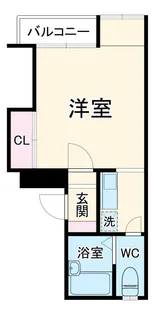 ベルメゾン長洲【3階】の間取り