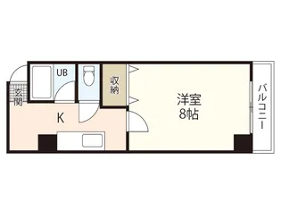 アペックスビル【5階】の間取り