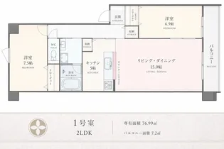リーブル代々木【2階】の間取り