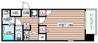 ダイドーメゾン大阪堂島【4階】の間取り