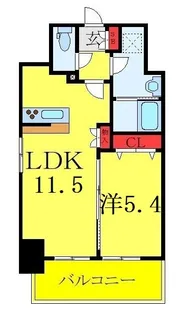 RIDGE王子神谷【8階】の間取り