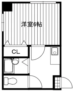 ベアヴァーレ自由が丘【2階】の間取り