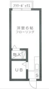 メゾンジュネス【2階】の間取り