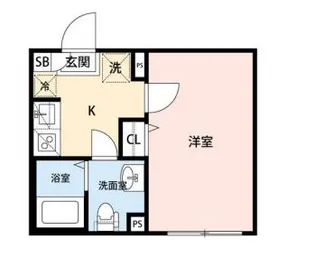 GLENWOOD浦和【3階】の間取り