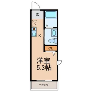 ミルクリーク野菊野A【2階】の間取り