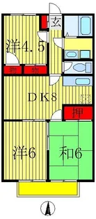 シャンテ・K【1階】の間取り