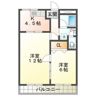 テピカルイブ【4階】の間取り