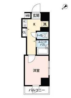 マイナビSTAYミライエ東池袋2丁目【8階】の間取り