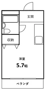 グレース桜井【2階】の間取り