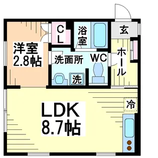 Z-CUBE【1階】の間取り