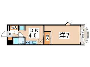 メゾネットカメリア【3階】の間取り