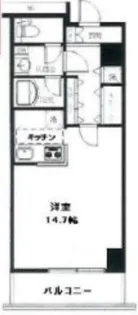ライトコート四谷【7階】の間取り