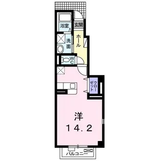 プリマベーラI【1階】の間取り