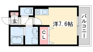 Blue Grass【2階】の間取り