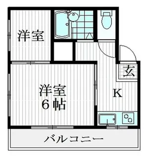 ニュー横井【3階】の間取り