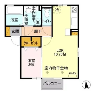フトゥーロ【2階】の間取り