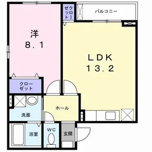 スターブルKII【2階】の間取り