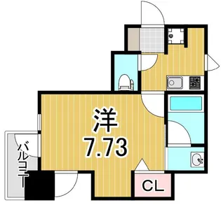 S-RESIDENCE綾瀬rivie【6階】の間取り