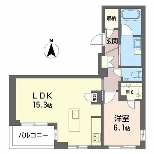 フェリシア【3階】の間取り