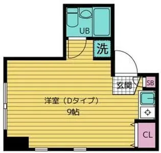 アトリエビル【2階】の間取り