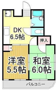 サングリエ・イイダ【4階】の間取り