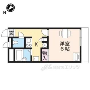 レオパレスクイーンズコート守山【1階】の間取り