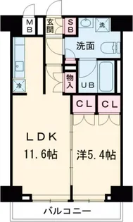 セジョリ墨田EASTIII【5階】の間取り