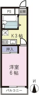 ハイムスワン【3階】の間取り