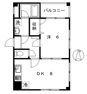 RECENTLYII【1階】の間取り
